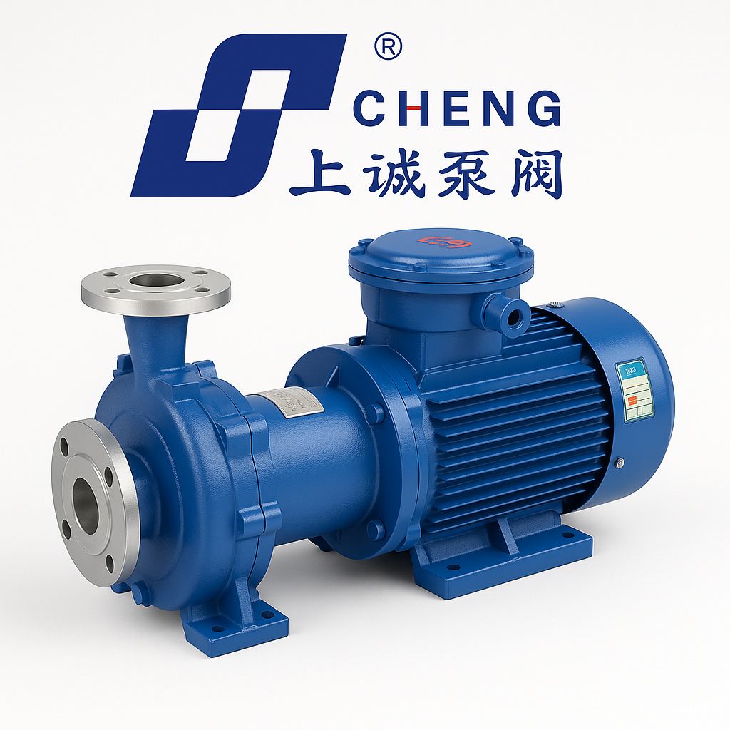 CQ磁力驅(qū)動(dòng)泵在化工酸堿輸送中的應(yīng)用 | 上誠泵閥