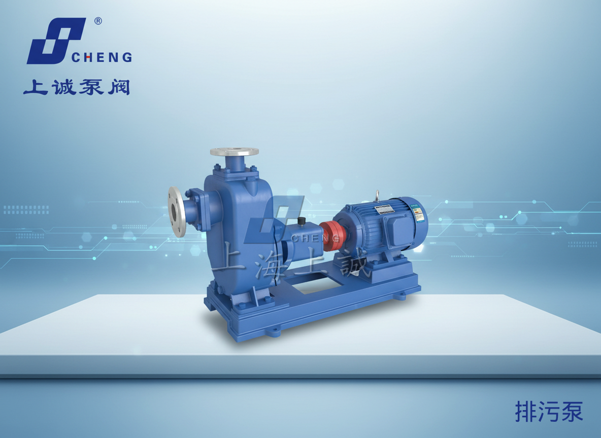 排污泵工作原理、選型指南與應用解析｜上誠泵閥