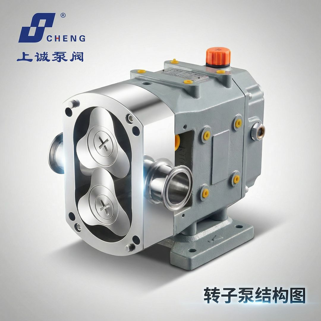 轉(zhuǎn)子泵工作原理、結(jié)構(gòu)組成及應(yīng)用分析｜上海上誠泵閥
