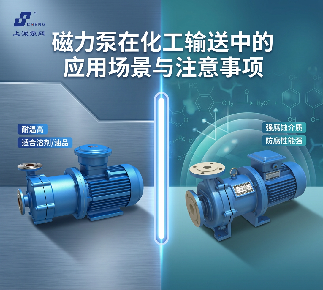 磁力泵在化工輸送中的應(yīng)用場(chǎng)景與注意事項(xiàng)