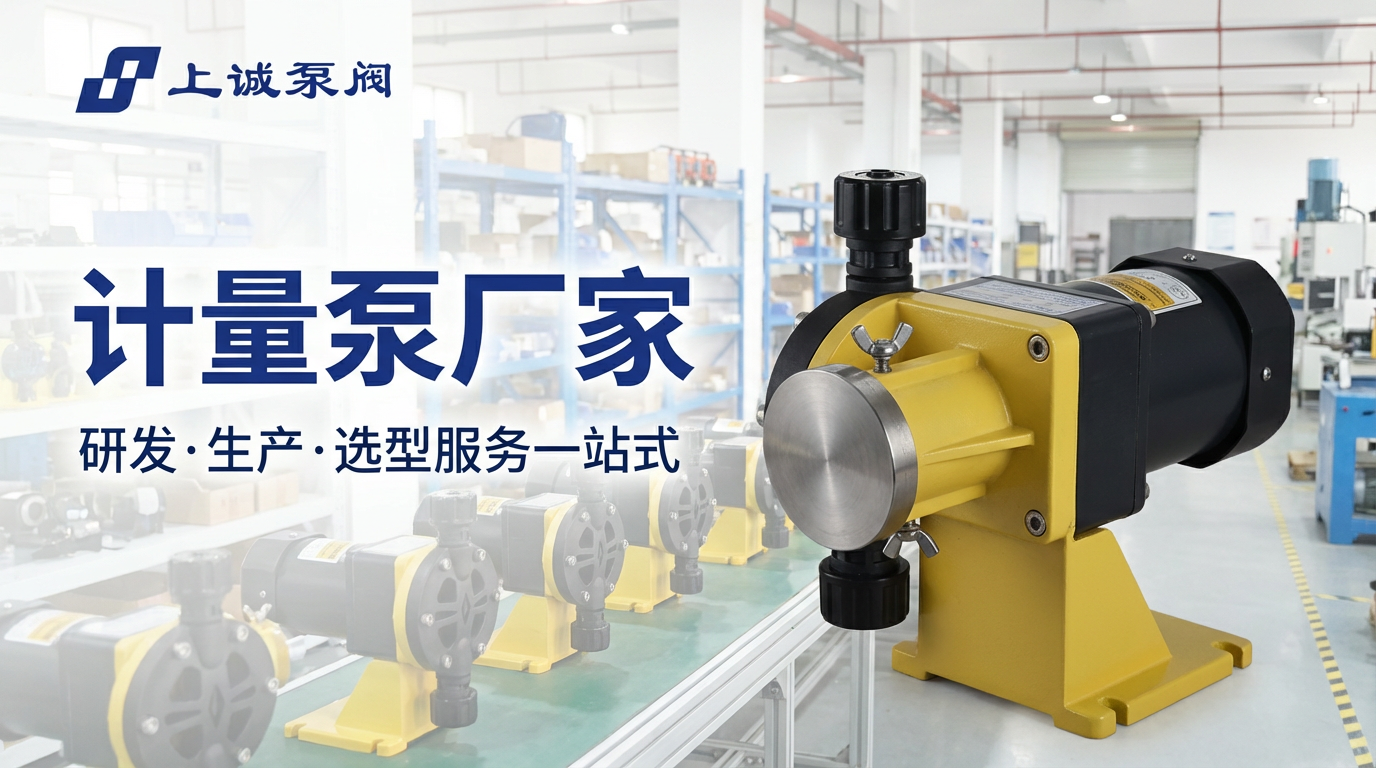 計(jì)量泵廠家推薦：高性能計(jì)量泵解決方案解析 | 上海上誠(chéng)泵閥