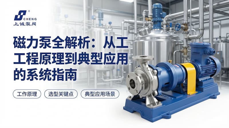 磁力泵全解析：從工程原理到典型應(yīng)用的系統(tǒng)指南