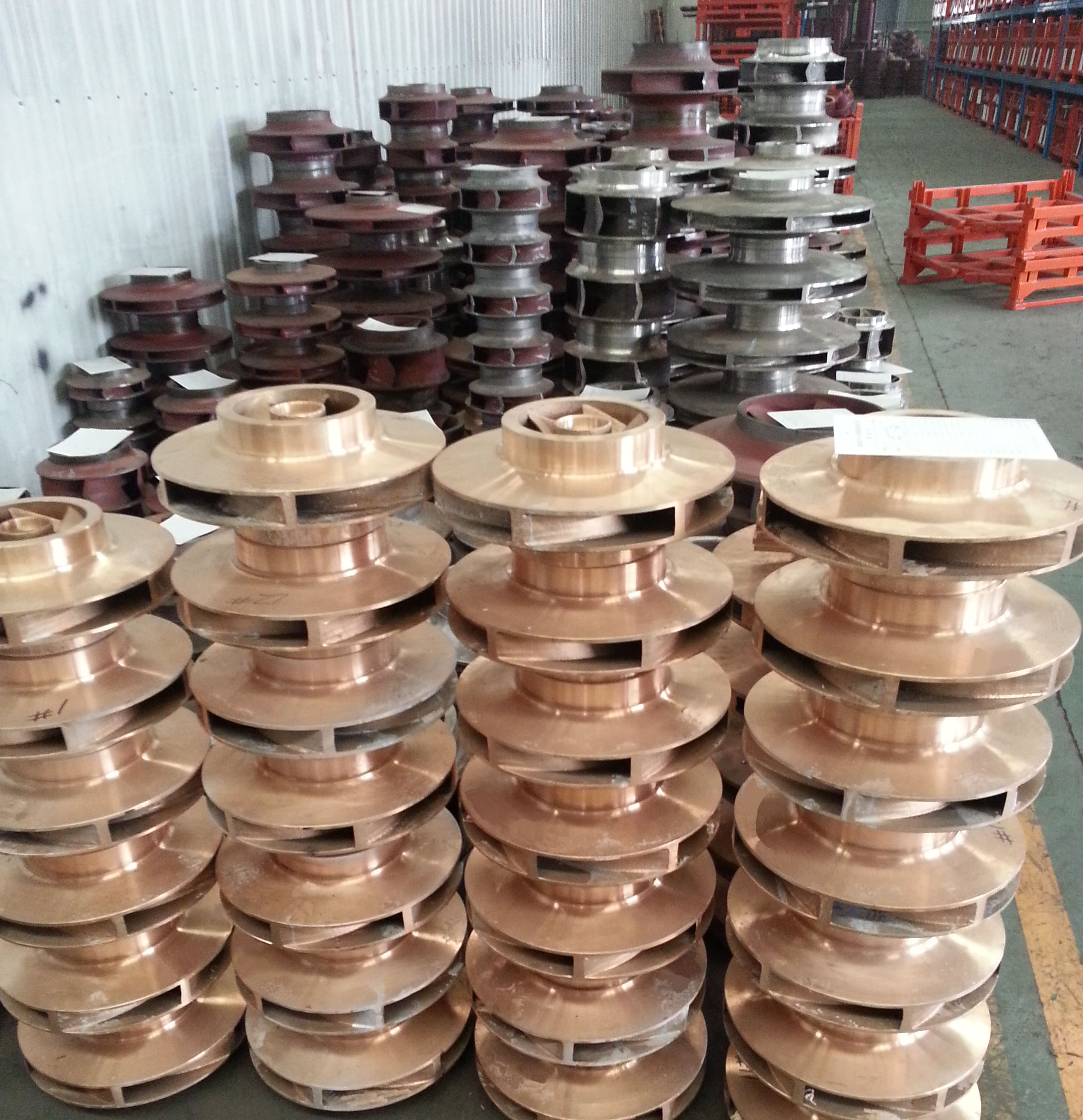 管道離心泵葉輪修復(fù)方法